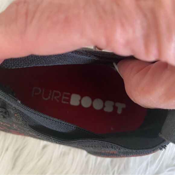 ADIDAS Pureboost RBL scarlet red black CM8309 running sneakers shoes 8 main image 5